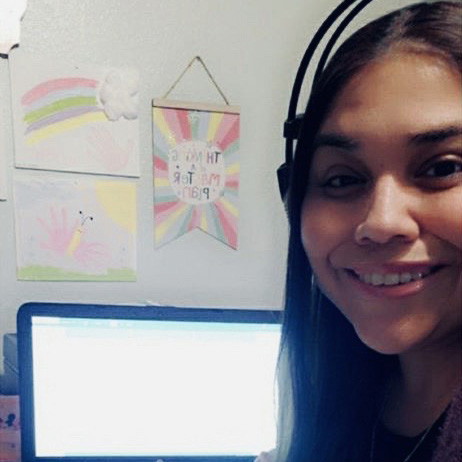 Student learning online